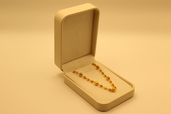 1 Gram Gold Filigree Bead Chain