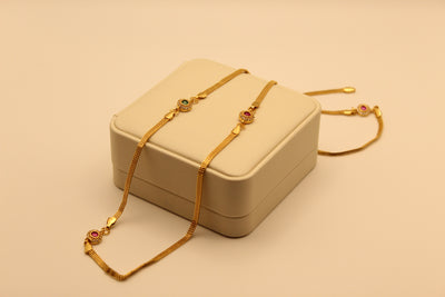 Golden Beaded Mala