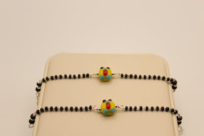 Baby Nazariya Bracelets with Duck Charm Bead (Pair) - Style 2